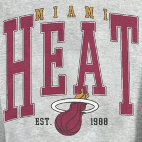 Miami Heat Basketball Sweatshirt, Retro Style NBA Miami Heat Basketball Shirt - Picture 3 of 4